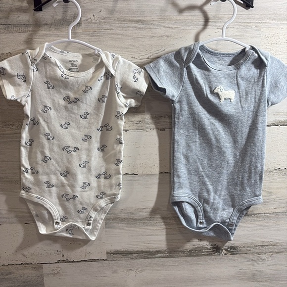 Carters size 18 month bodysuits lot of 4 - Picture 5 of 6